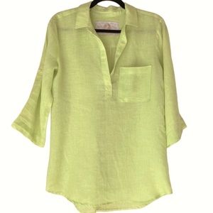 Bella Dahl linen tunic.